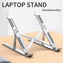 Aluminum Alloy Laptop Holder Non-slip Holder adjustable portable laptop table stand for Notebook Computer Bracket Lifting